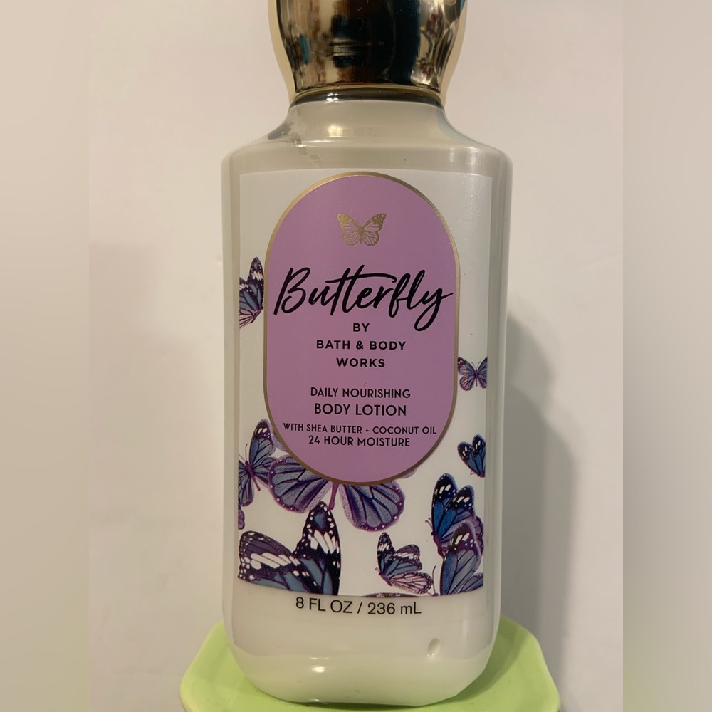 Bath and Bodyworks, butterfly body lotion